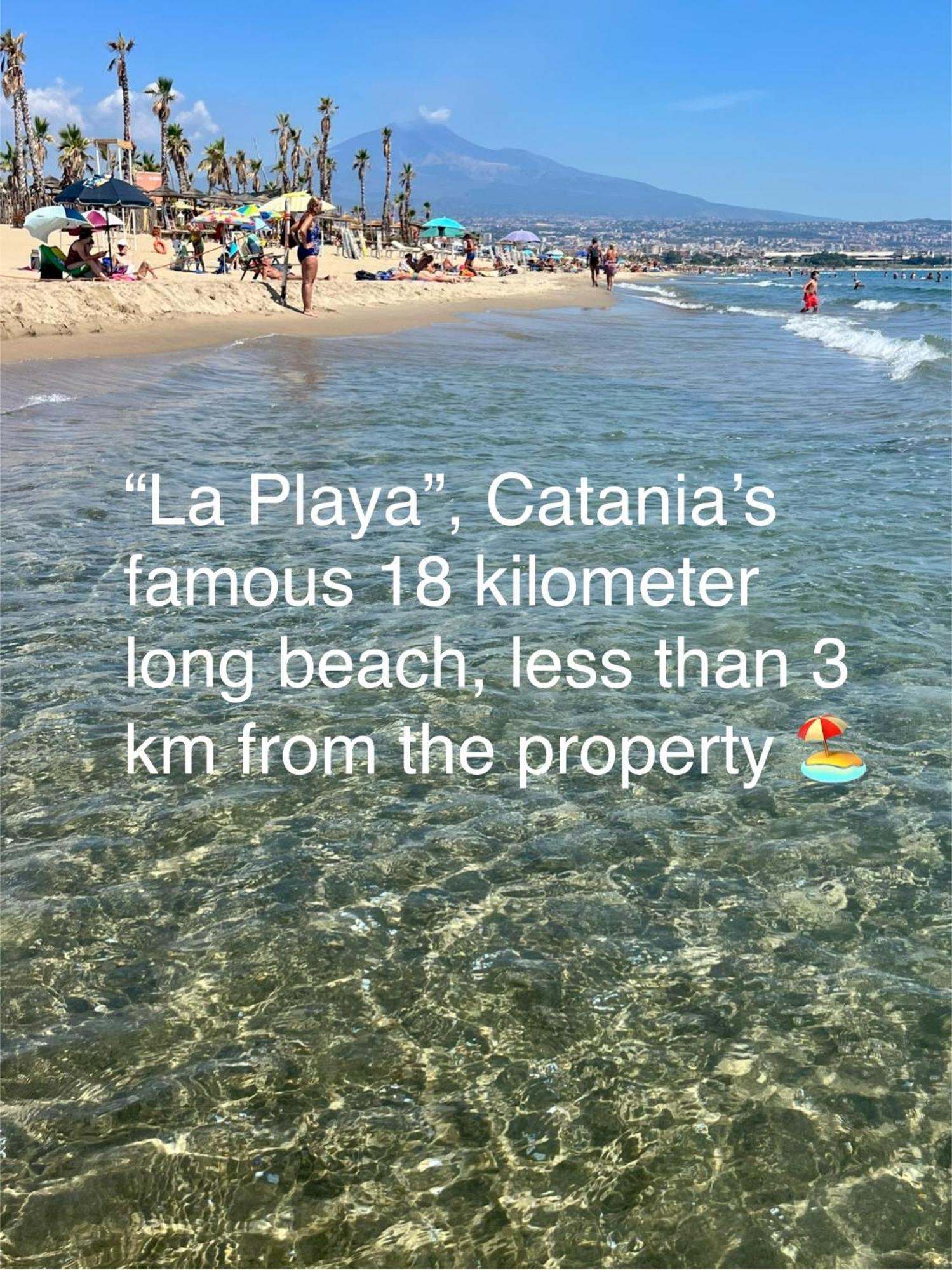 דירות קטאניה La Terrazza Di Sant'Agata מראה חיצוני תמונה